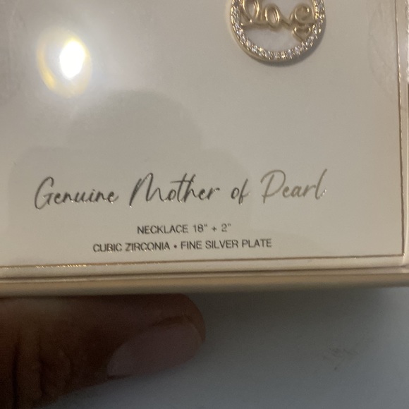 Julliet Necklace Cubic Zirconia Silver Plate NWT - Picture 3 of 4